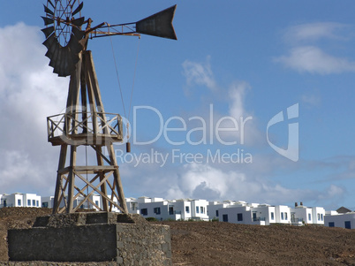 Wind Wheel on Lanzarote