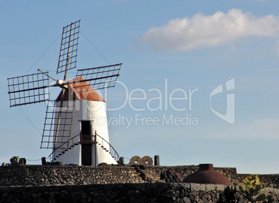 Traditional Spanish Windmill