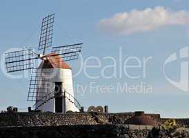 Traditional Spanish Windmill