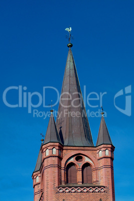 Church tower in Norway