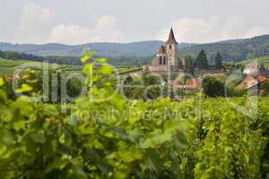 The Hunawihr church France Alsace