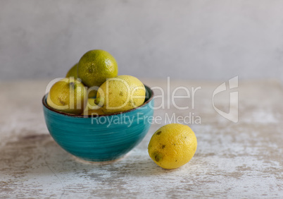 Zitronen und Limetten
