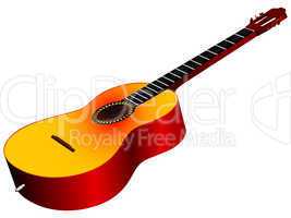 3d acoustic guitar