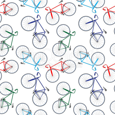 bicycles pattern