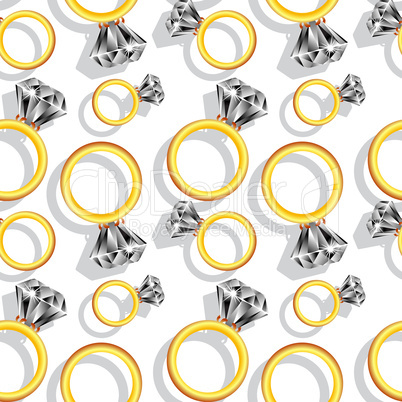 diamond rings pattern