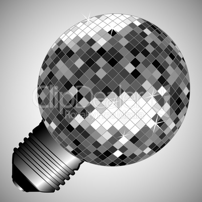 disco light bulb