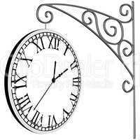 hanged clock
