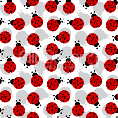 ladybugs seamless texture