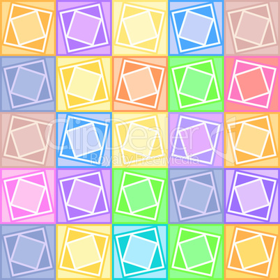 pastel squares pattern