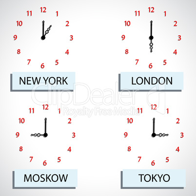 time zone hours