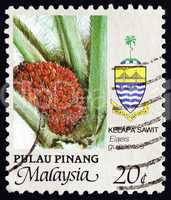 Postage stamp Malaysia 1986 African Oil Palm