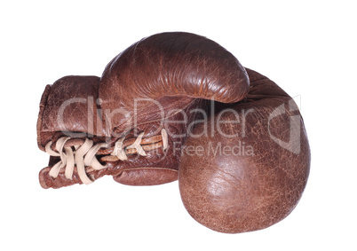 brown boxing glove