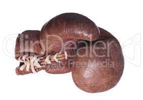 brown boxing glove