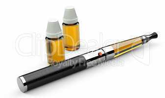 electronic cigarette leather and metal