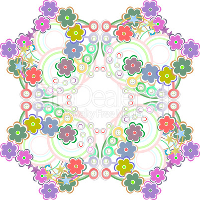 Seamless flower pattern