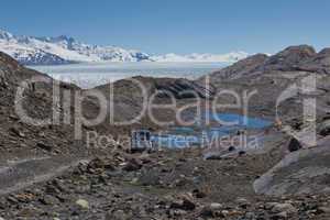 Off-road to the Upsala Glacier
