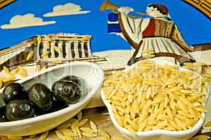Kritharaki, griechische Nudelspezialität