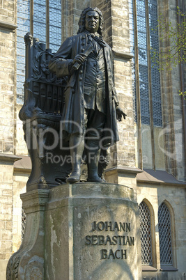 Bach monument l Leipzig Germany