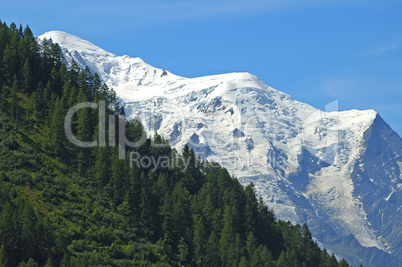 Mont Blanc massif France