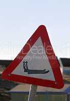 Traffic Sign in Greenland