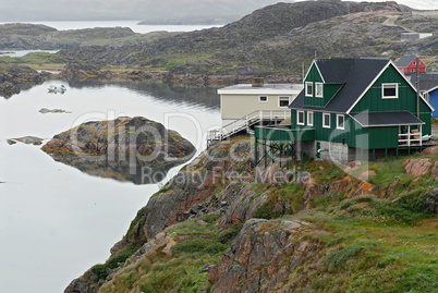 Traditional Greenland Fisher House