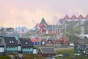 Image of the Town of Qeqertarsuaq i