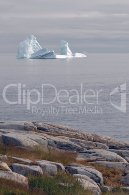 Icebergs off the Coast of Greenland