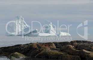 Icebergs off the Coast of Greenland