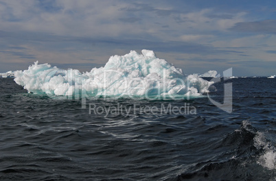 Icebergs off the Coast of Greenland