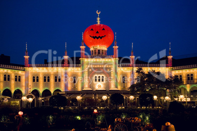 Halloween in Tivoli Copenhagen