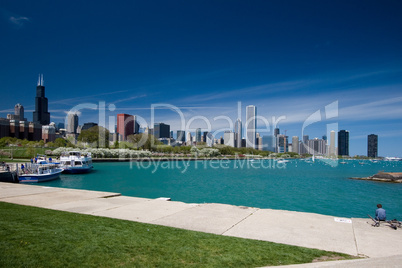 Chicago Skyline including The Sears