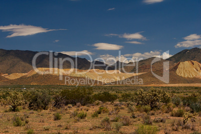 Mountain Scape in the Mojave Desert