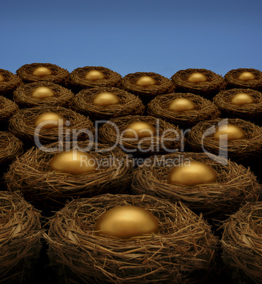 Multiple golden nest eggs
