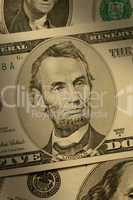 Abraham Lincoln on $5 bill