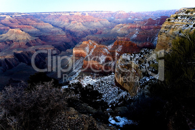 Grand Canyon At Sunset