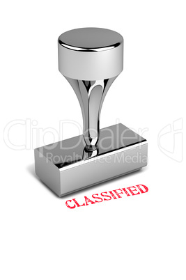 Classified Rubber stamp