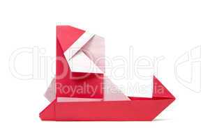 Origami Paper Santa Claus