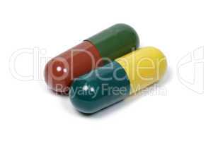 Colourful capsules