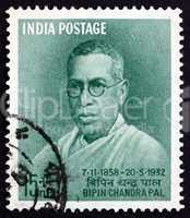 Postage stamp India 1958 Bipin Chandra Pal