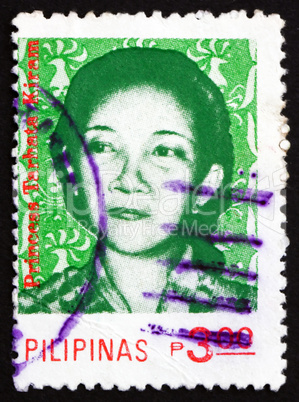 Postage stamp Philippines 1984 Princess Tarhata Kiram