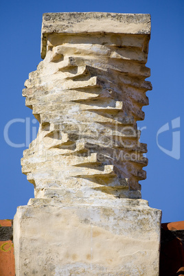 Twisted chimney