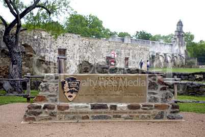 Mission San Juan SAM NHP Sign