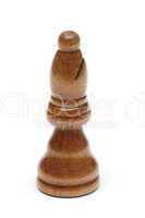 Wooden Chess piece bishop