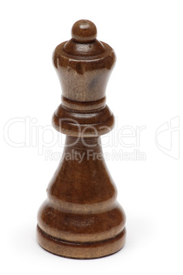 Wooden Chess piece queen