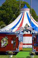 Entrance to the Circus tent