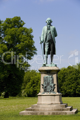 Statue of Andreas Peter count of Be