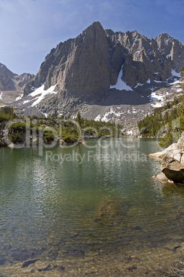 High Sierra lake