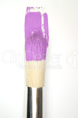 Colorful paint brush