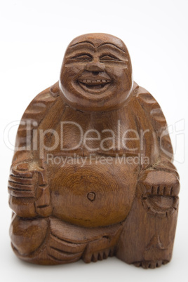Woodwork Budda figurine