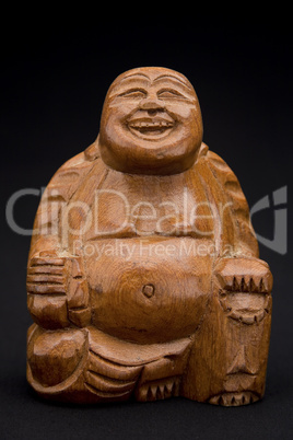 Woodwork Budda figurine